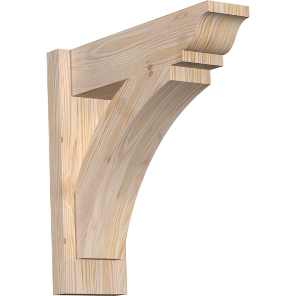 Ekena Millwork Thorton Smooth Traditional Outlooker, Douglas Fir, 5 1/2"W x 18"D x 18"H OUT06X18X18THR01SDF - main